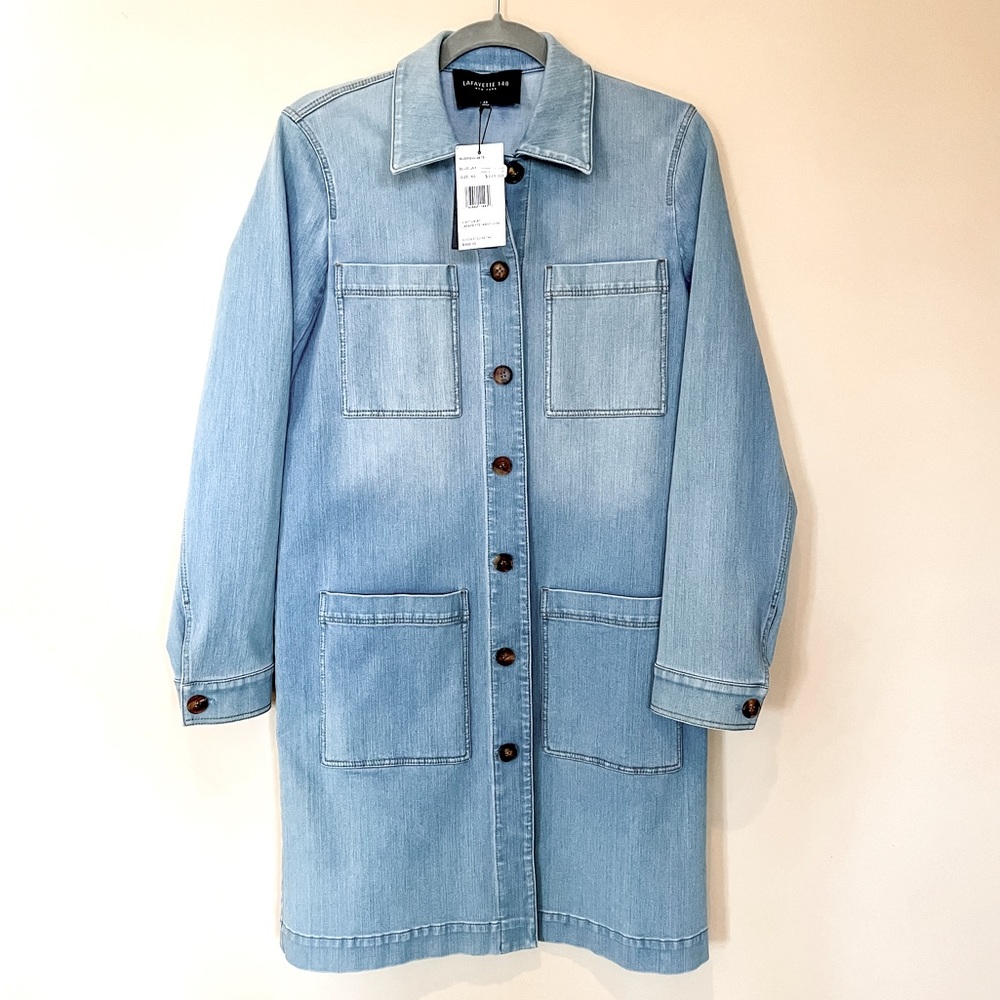 Lafayette 148 Corinthia Prestige Denim Jacket